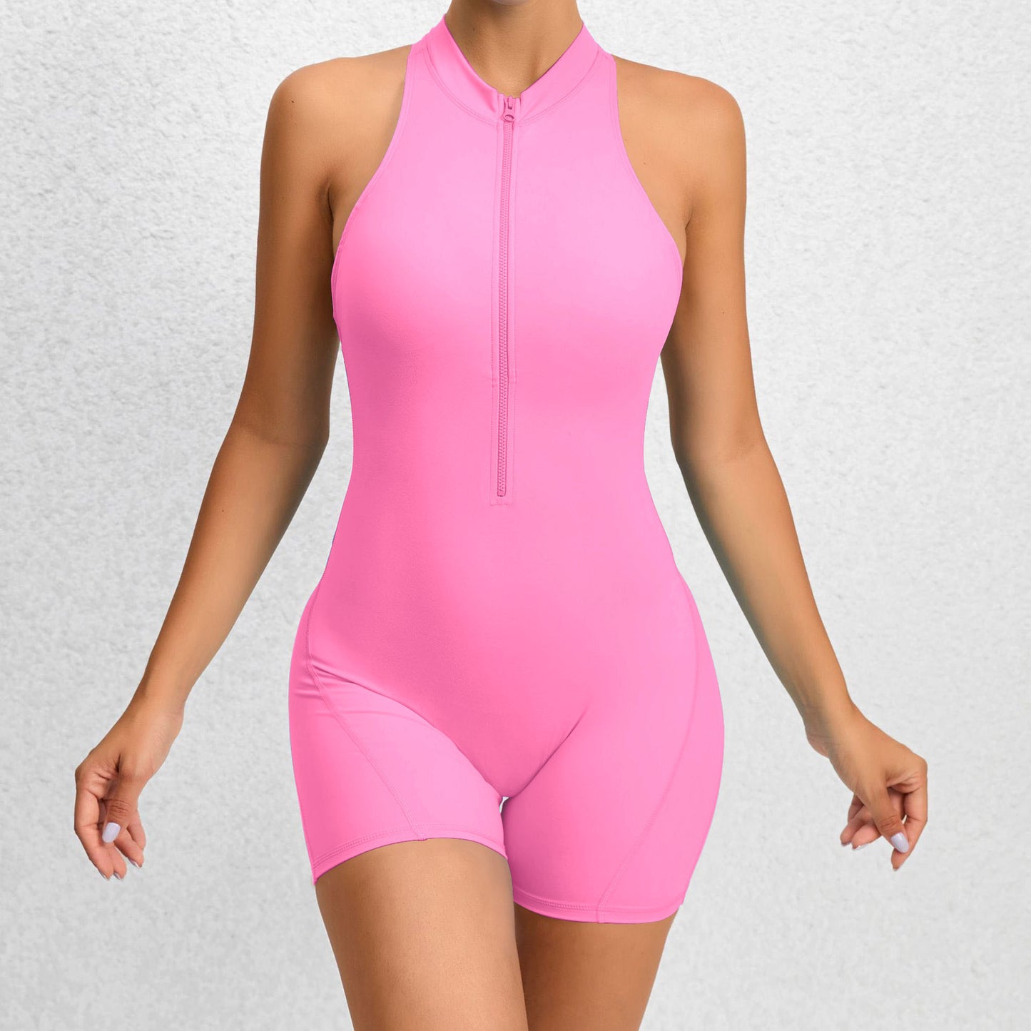 Zip Up Jumpsuit