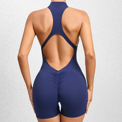 Zip Up Jumpsuit
